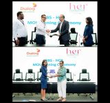 H.E.R Foundation supported by Fems Formalises Menstrual Health Partnership with Dialog Business Services